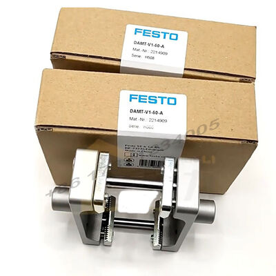 ZNCM/DAMT-V1-32-40-50-63-80-100-125-A أسطوانة المكبس الهوائية تناسب أسطوانة Festo DSBC DNC مع مكونات دبوس من الفولاذ المقاوم للصدأ المجلفن
