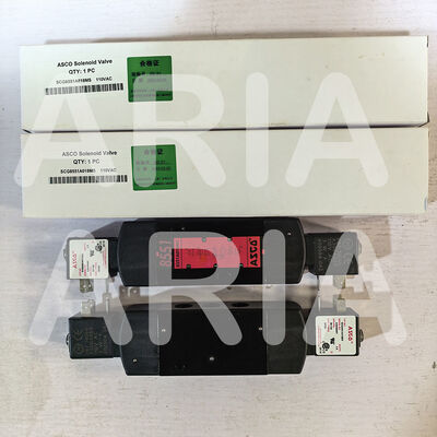 ASCO SC8551A018MS SC8551A017MS 24DC AC110V الألومنيوم 4-Way 1/4 في صمام سولينويد نامور Mount