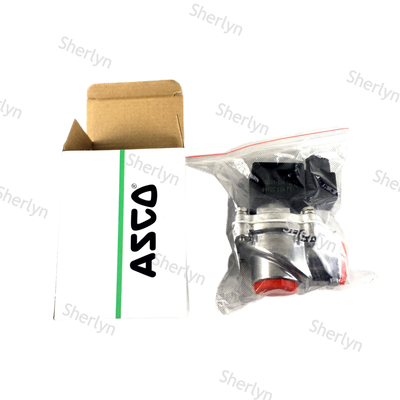 SCG353A044 سلسلة ASCO 353 1" طيار متكامل الزاوية اليمنى صمام النبض النفاث، الألومنيوم الصب IP65 لجمع الغبار Baghouse متوسطة الحجم