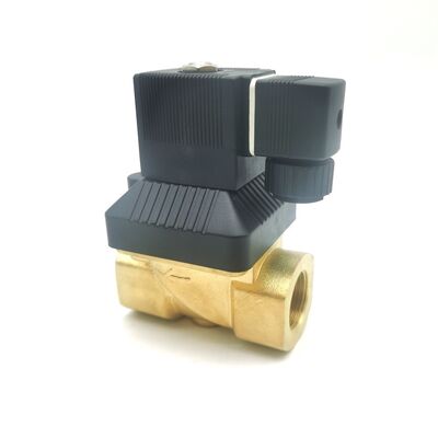 DC24V 8W Burkert الأصلي 00221630 6213 NC صمام الحاجز ، G3/4 خيط داخلي 20 فتحة تدفق NBR غسيل ، غطاء نحاسي لـ -10 °C ~ 80 °C نظام أنابيب 0-10bar
