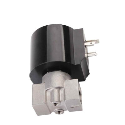 8.7AAS025B الفولاذ المقاوم للصدأ 304 صمام الهواء 3/8 1/4 3/8 حجم منفذ PTFE مواد الختم فتحة حجم 2.5mm 24VAC الجهد