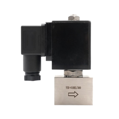 SH-15ES PTFE مواد الختم 2 طريق مغلقة بشكل طبيعي 15mm حجم فتحة 1/2 حجم منفذ صمام سولينويدي هوائي 6 إلى 160 بار 220VAC