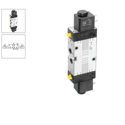 AVENTICS CD07 Series 5/2 Way Solenoid Valve with IP65 Protection and G1/4 Port Size for 24V DC / 230V AC