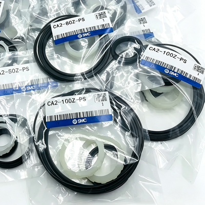 Compatible SMC Cylinder Overhaul Kit CA2‑100Z‑PS Complete Sealing Spare Parts Meet RoHS Standard For Onsite CA2 Air Cylinder Disassembly Maintenance