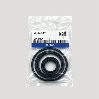 MKB/MKA40-PS حزمة إصلاح الختم لـ SMC MK Series Rotary Swing Clamp سلندر الهواء يحتوي على عصا الختم وحلقة الارتداء للورشة في الخدمة الميدانية