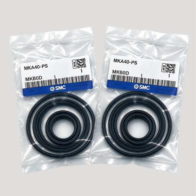 MKB/MKA40-PS حزمة إصلاح الختم لـ SMC MK Series Rotary Swing Clamp سلندر الهواء يحتوي على عصا الختم وحلقة الارتداء للورشة في الخدمة الميدانية