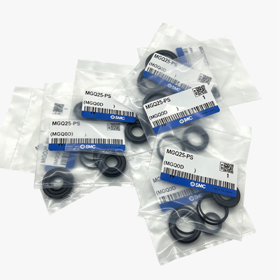 SMC MGQ25-PS مجموعة خدمة أسطوانة الهواء مكافحة التسرب حزمة الختم المطاطي لشركة MGQ25 عالية الجانب المقاوم للحمل المدمج دليل أسطوانة تجديد النظام الهوائي