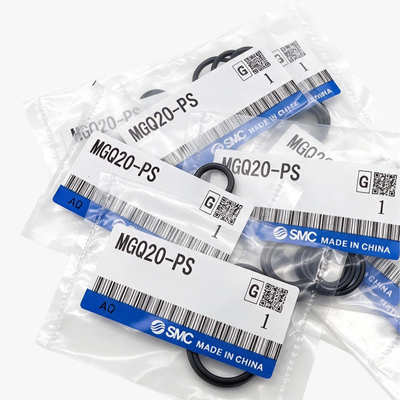 SMC MGQ50-PS مجموعة خدمة أسطوانة الهواء مكافحة التسرب حزمة الختم المطاطي لشركة MGQ50 عالية الجانب المقاوم للحمل دليل مضغوط الأسطوانة تجديد أداء النظام الهوائي