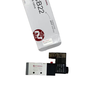 الأتمتة الصناعية العامة NORGREN VCB22B517A-AB219L الصمام الكهربائي G1 / 4 AC220V 5 / 2 صمام التحكم التوجيهي الرئوي الرئوي واحد العودة الربيعية 100% دورة العمل