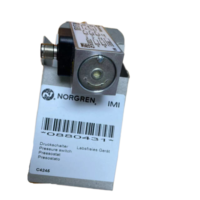 مفتاح ضغط NORGREN 0880431 بخيط G1/4 مفتاح ضغط هوائي صناعي عام للتغذية الراجعة للضغط