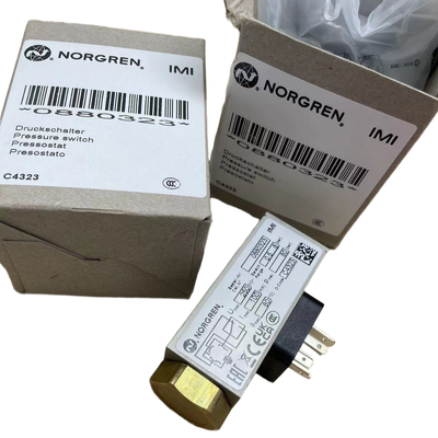 مفتاح ضغط G1/4 0.5-8 بار NORGREN 0880323 مراقب ضغط لخط أنابيب سائل آلة الأداة