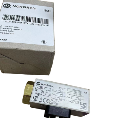 مفتاح ضغط G1/4 0.5-8 بار NORGREN 0880323 مراقب ضغط لخط أنابيب سائل آلة الأداة