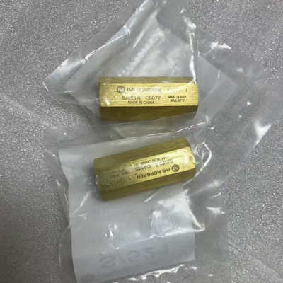صمام عدم رجوع شديد التحمل IMI Norgren S/521A G1/4 خيط نحاسي صمام هوائي للتحقق من دائرة الهواء المضغوط الآلي