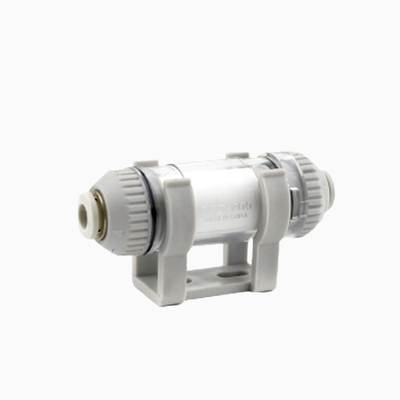 فلتر شفط هوائي SMC ZFC200-08B موصل دفع بلمسة واحدة نطاق تشغيل 100kPa-1.0MPa استبدال عنصر خالٍ من الأدوات لدارة تفريغ روبوتية لالتقاط ووضع