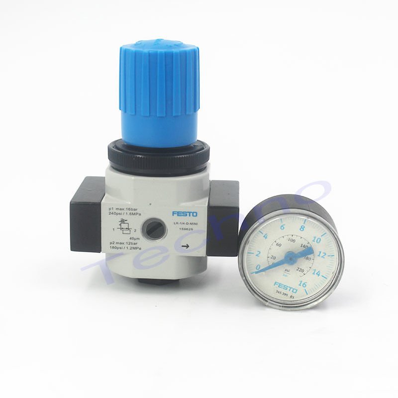 LR-1/4-D-MINI جهاز تحكم فلترات هوائية مزلق معدن FESTO جهاز تحكم ضغط