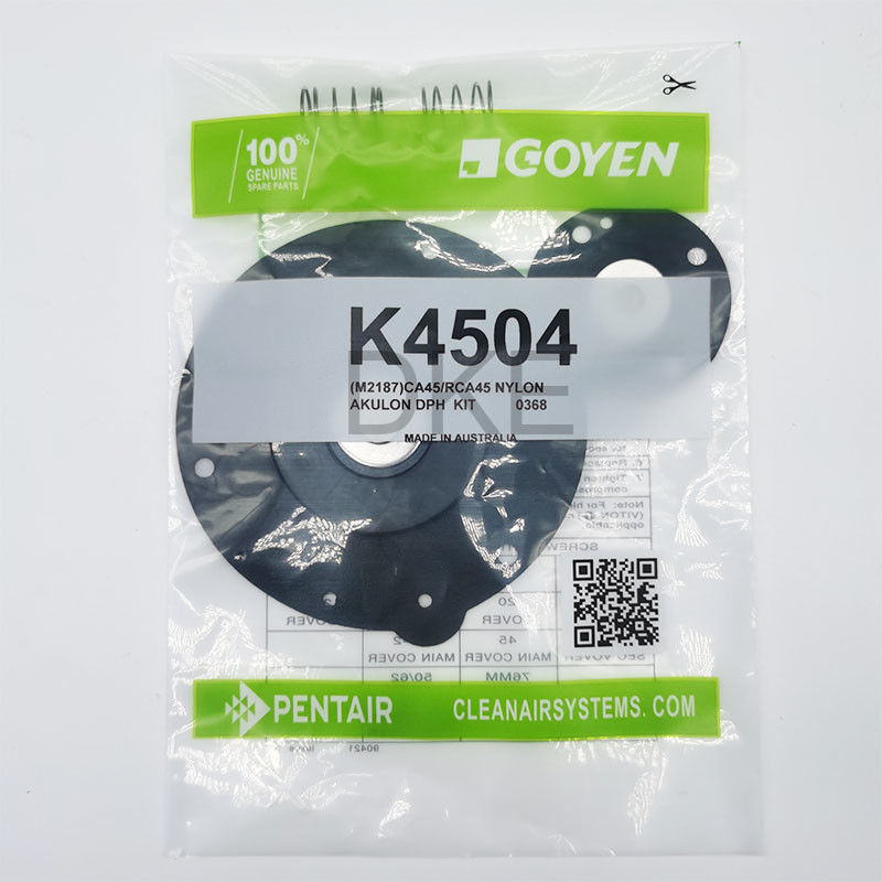 مجموعة إصلاح الحجاب الحاجز Goyen Buna K4504 M2187 CA/RCA45 DD,FS,T سلسلة1 1/2 حجم