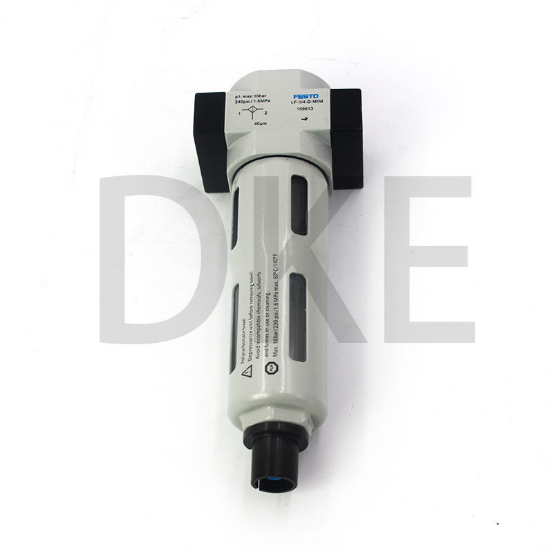 فلتر سبيكة الزنك Festo 40 μm LF-3/8-D-MINI-A،0.5 - 12بار