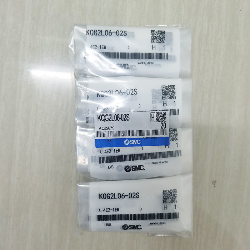 SMC KQG2L06-02S إصلاح الكوع الذكور لأنبوب 6mm، 1/8R PORT