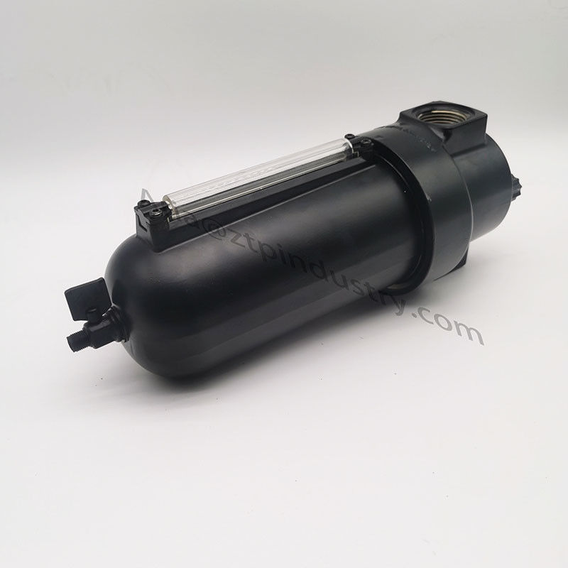 L17-600-MP9G، مُزلق الضباب المجهري، منفذ NPT بـ 3/4 بوصة، وعاء معدني، مع تصريف