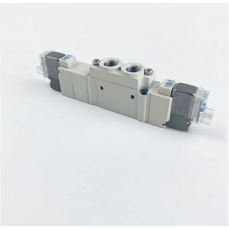SMC SY5320-6LZD-C8 DC12V الصمام الكهربائي ذو اللمسة الواحدة 3 موقف مغلق وسط منفذ الحجم ø8