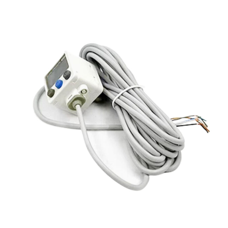 SMC ZSE30A-01-N مفتاح الضغط الرقمي ضغط الفراغ R1/8 شاشة ملونة مفتوحة NPN 1 خروج