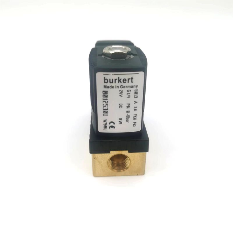 صمام المياه 00126195 Burkert 6014 D مفتوح بشكل طبيعي G1/8 1.5 فتحة التدفق