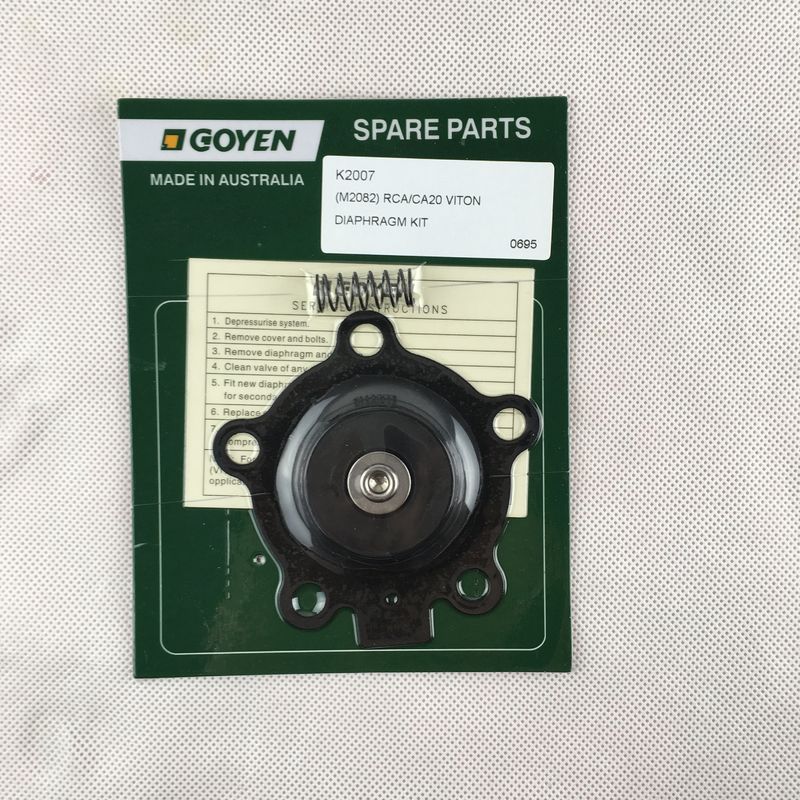أدوات غلاف الحاجز للصمامات النبضية GOYEN K2007 (M2082B) CA20T / DD RCA20T / DD 3/4 "Viton