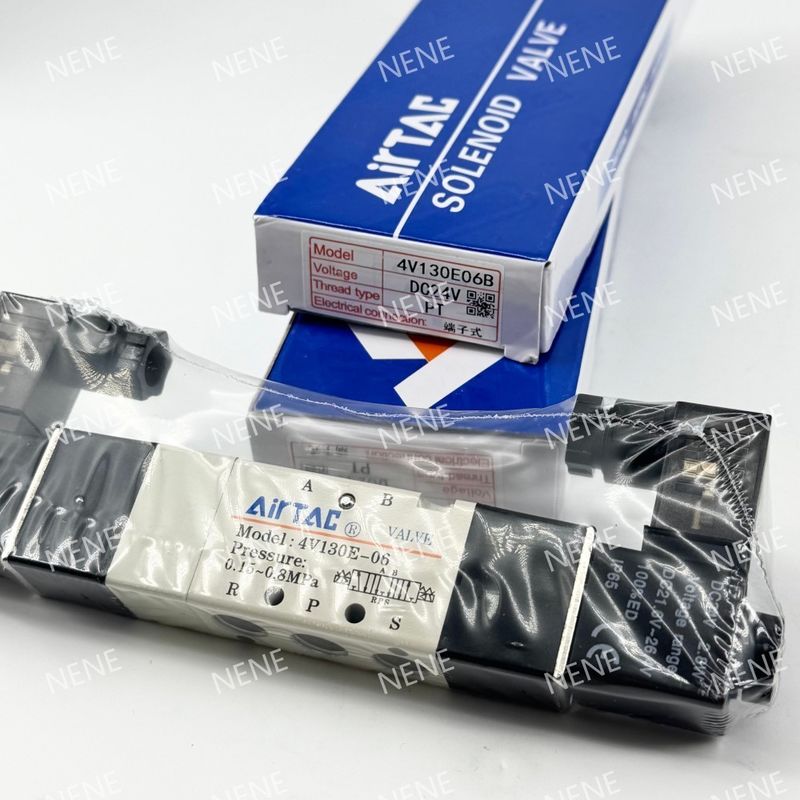 AIRTAC 4V230E-08 الصمام الكهربائي 24DC التوترات للتطبيقات الصناعية