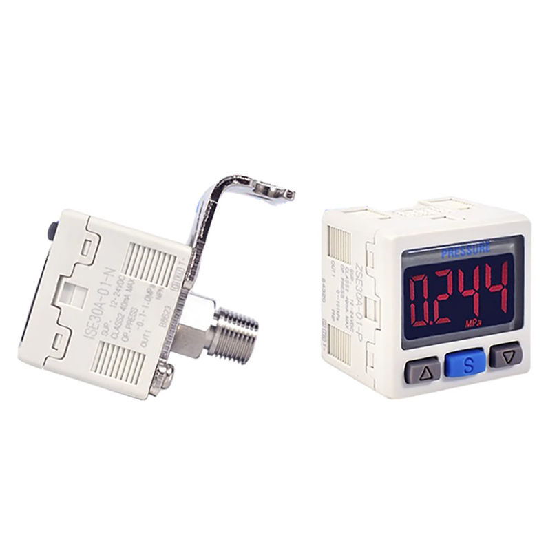 شركة SMC ISE30A-01-N مفتاح الضغط 1/8PT NPN الضغط الإيجابي N-type