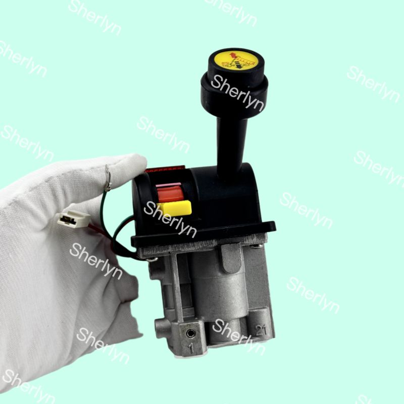 BKQF34-C صمام تفريغ شاحنة قلاب Hyva 14750665H ثلاثي الاتجاهات مع صمام تحكم PTO