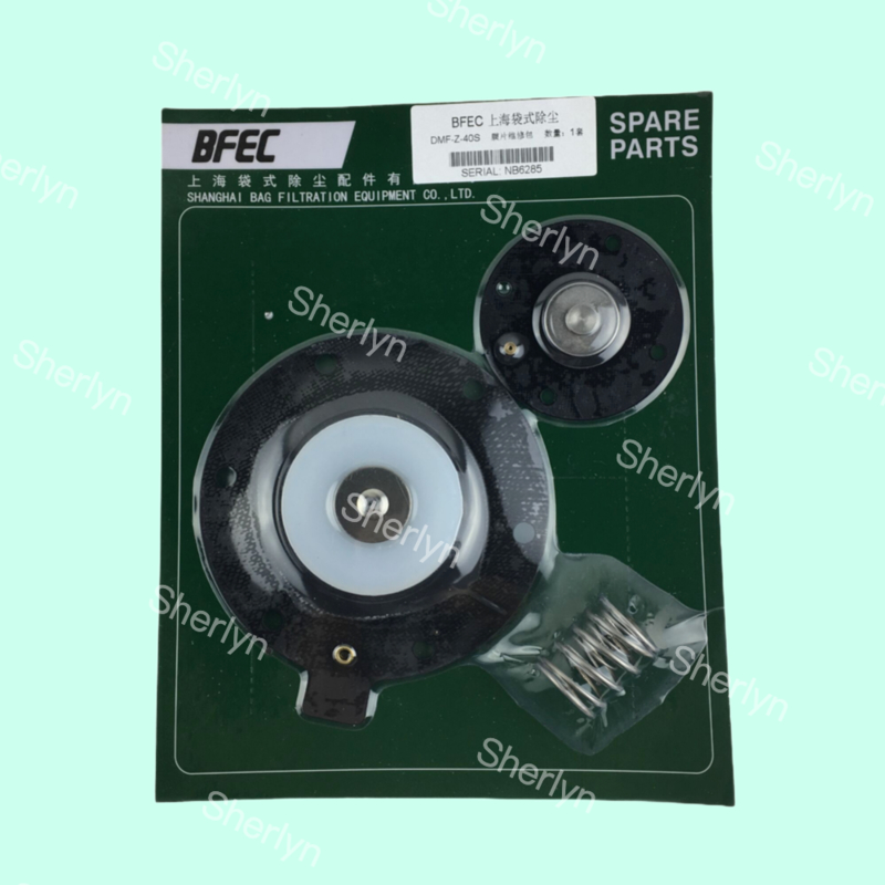 DMF-Z-40S BFEC كيس مع غشاء DMF-Z-40S 1.5 بوصة صمام نبضي كهرومغناطيسي طقم إصلاح الغشاء