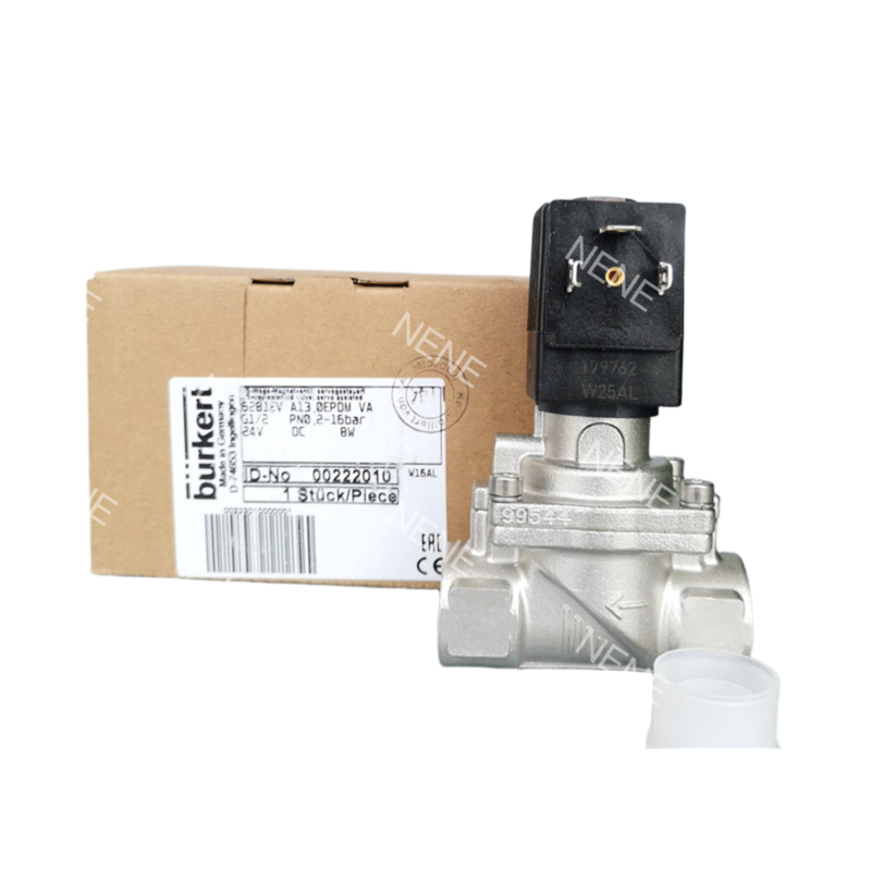 الصف الصناعي 6281 صمام بركرت الكهربائي مع ختم EPDM و 230 V / UC الجهد التشغيلي