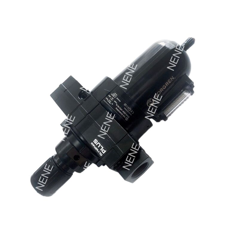 منظم مرشح نورغرين موديل B68G-8GK-MR3-RLN منفذ G1 40 ميكرومتر 04-8 بار يدوي بدون مقياس هواء مضغوط هوائي مزيت