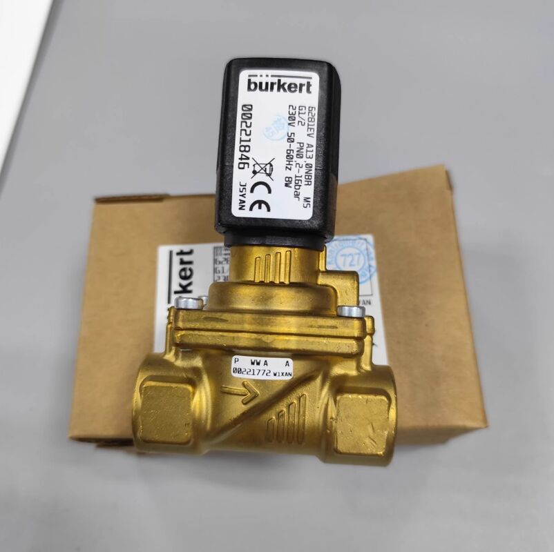 صمام الملف اللولبي Burkert 6281EV A 13.0 00221844 00221846 5281A NBR G1/2 24VDC