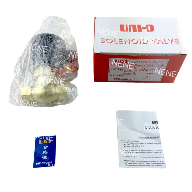 صمام الملف اللولبي الهوائي US-10 UNID 3/8 بوصة NPT 2/2 اتجاه مغلق عادةً (N.C)