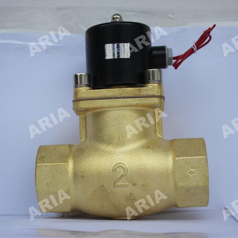 صمام بخار نحاسي إلكتروني عالي الحرارة مغلق عادةً US-45 صمام لولبي عالي الحرارة