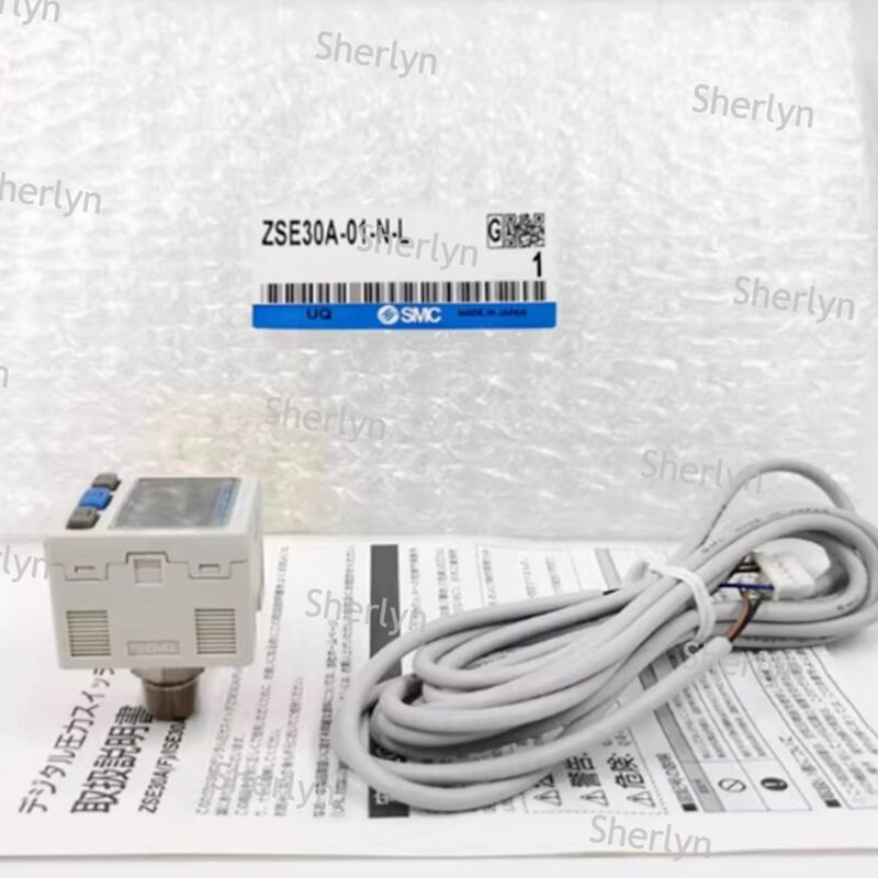 SMC ISE30A-01-N-L الصناعية الدرجة الرقمية لتحويل الضغط الإيجابي NPN الناتج 1MPa النطاق نظام الجهاز الهوائي مراقبة الضغط الخاص