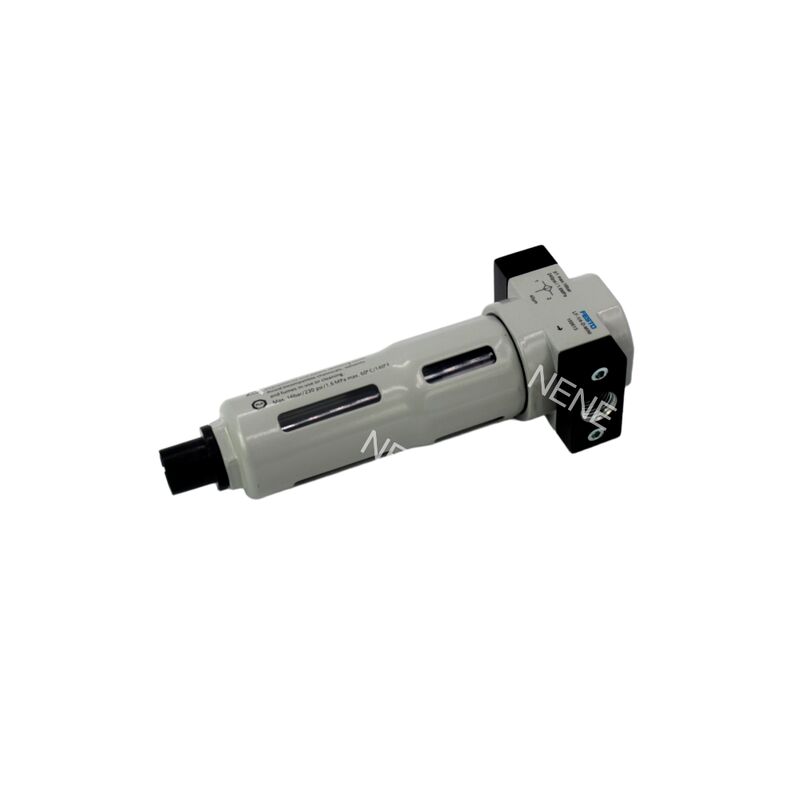 فيستو LFR-3/8-D-7-MINI-A 162712 منظم فلتر الصرف التلقائي بالكامل G3/8 40μm 0.5-7bar 1700L/min سبيك الزنك مع مقياس الضغط