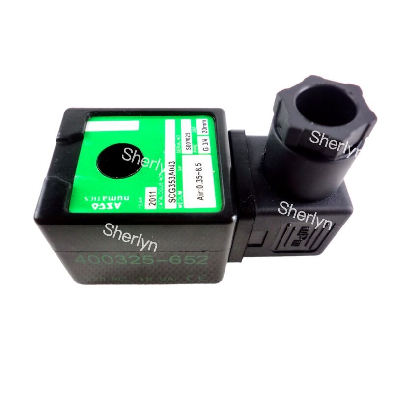 صمام الطيار الكهربائي المتكامل ASCO 3/4 '' بوصة SCG353A043 الاستجابة السريعة الحاجز التنظيف الصناعي الغبار