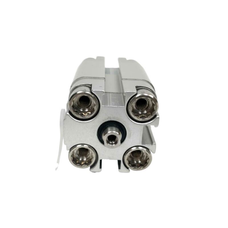 استخدام الآلات التعبئة والتغليف فيستو ADVU-16-5-A-P-A 156593 الخيط الخارجي الأسطوانة المدمجة 16mm حفرة 5mm ضربة مزدوجة التصرف M5 منفذ المكبس المغناطيسي ISO 6432