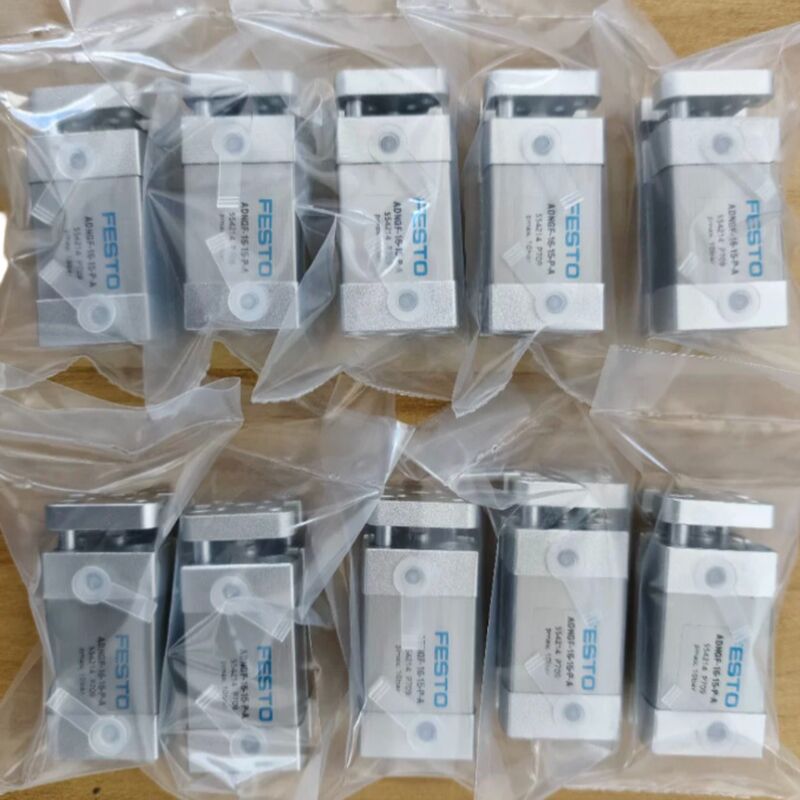 أسطوانة مزدوجة التصرف ضيقة 30 ملم Festo ADNGF-12-30-P-A ، 12 ملم مع عصا دليل 554210