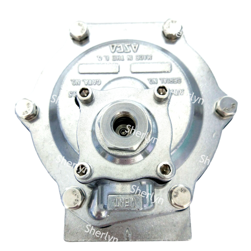 G353A048 صمام النبض النفاث المتكامل للطيار، ASCO 353 سلسلة 1.5 "الجهة الصمام الكهربائي الزاوية جسم الألومنيوم لتنظيف أكياس الغبار
