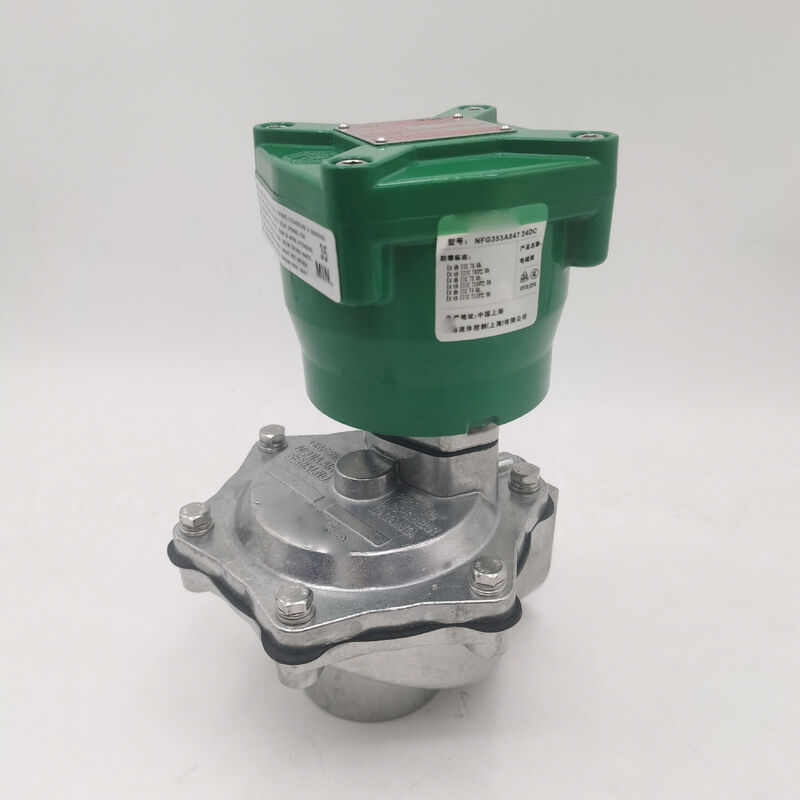 ASCO NFG353A044.24/DC - G1 ، حجم فتحة 27mm ، متداول ، جسم الألومنيوم ، ATEX ، NBR Seal ، السلسلة 353 - ASCO صمام نبض مضاد للانفجار