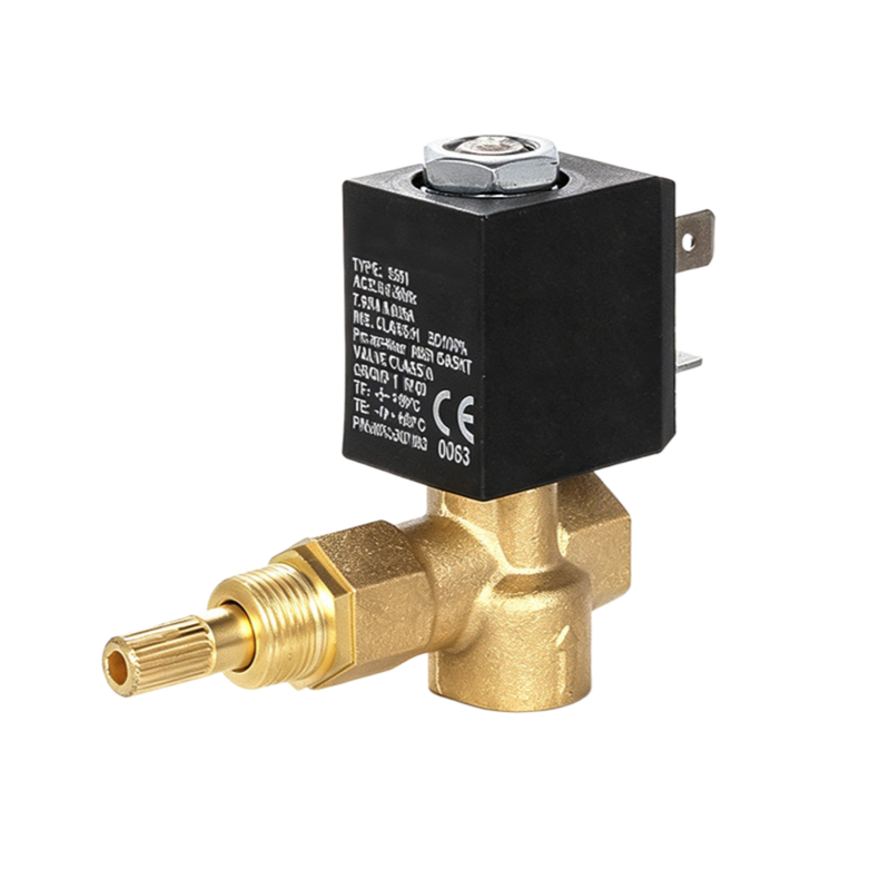 1/8 حجم منفذ الصمام الكهربائي المضغوط 5531-04-20GBV-DN2 العمل المباشر 2.0mm حجم فتحة 2 طريق مغلق عادة