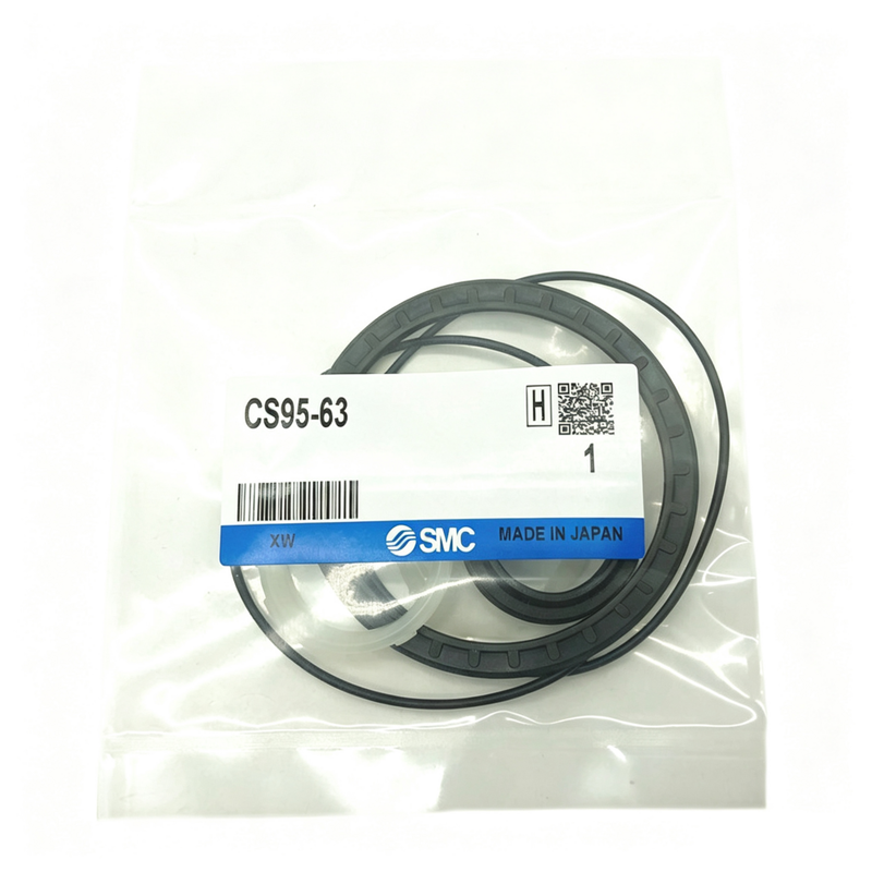 SMC Cylinder Seal Kit with NBR Seals for 32mm to 160mm Bore Sizes and Matching Lubrication Grease