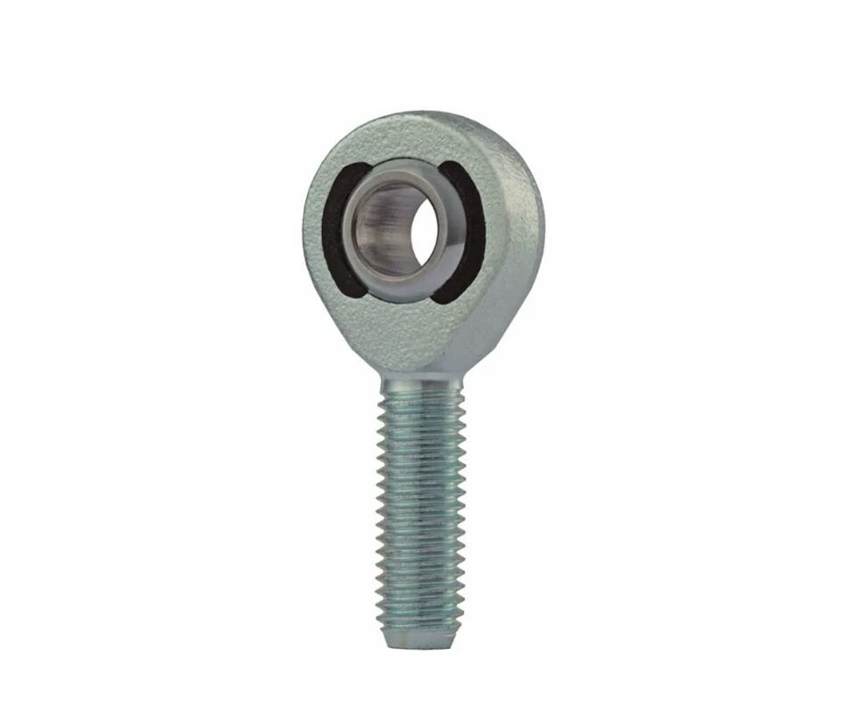 Durbal Maintenance-free PTFE-lined Rod End Bearing with Zinc-plated Steel Housing for Industrial Applications
