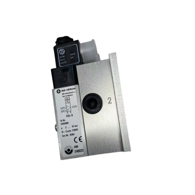24V G1/4 Solenoid Pressure Safety Valve IMI Norgren 2492806.3052.024.00 For Brake And Clutch Safety Circuit