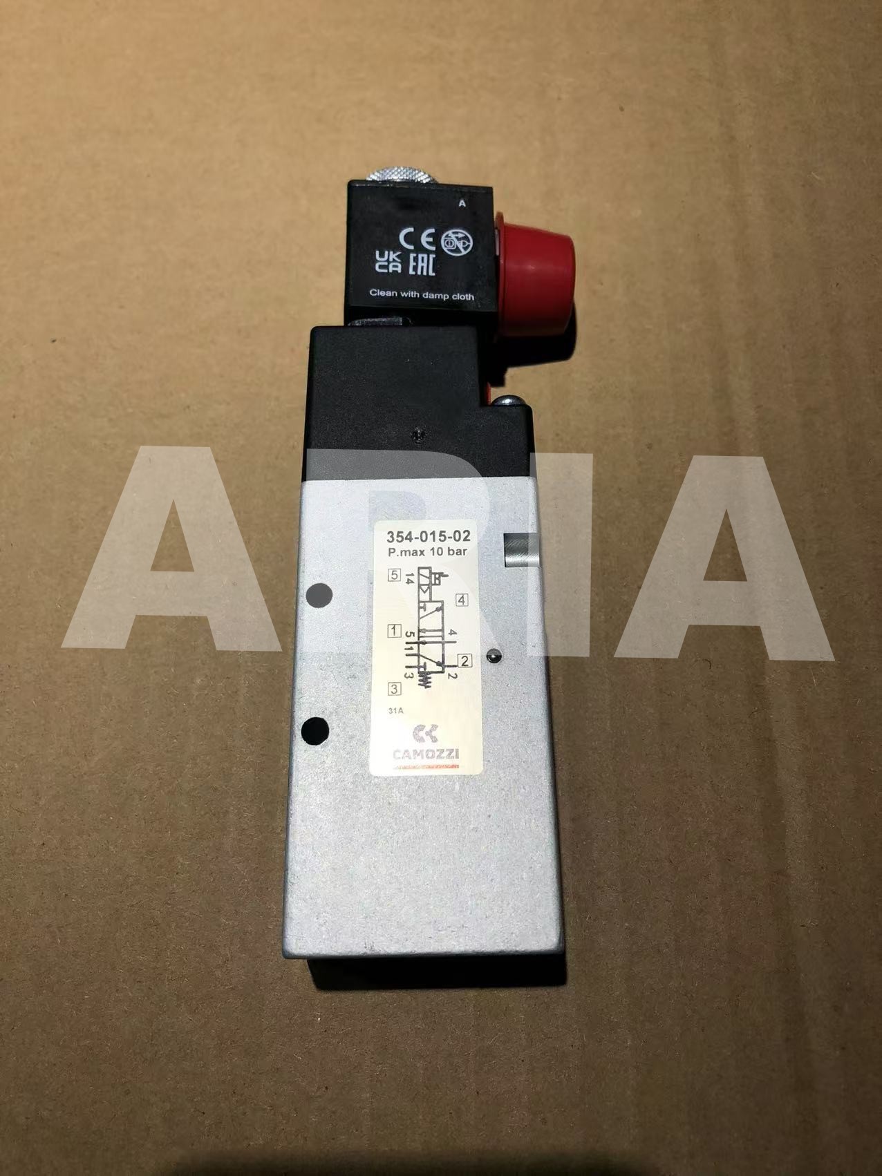 Camozzi 374-011-02 Solenoid Valve Spool Type Construction See Tables ...