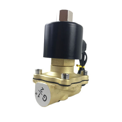 3/4 بوصة 2W200-20 NPT الماء الهواء النحاس الصمام الكهربائي NC 2 طريق