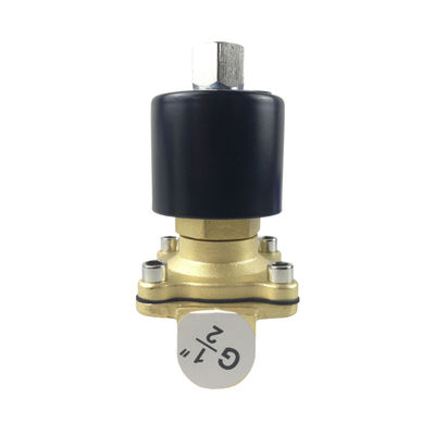 2W160-15 1/2 بوصة الماء الصمام الكهربائي الكهربائي النحاس مغلقة عادة